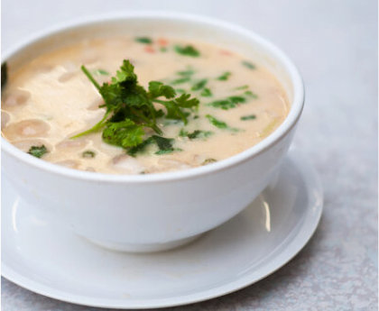 COCONUT AND LEMONGRASS SOUP