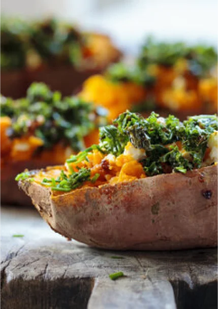 Stuffed Sweet Potato